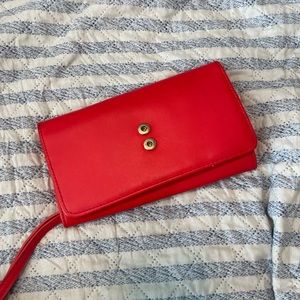 Red wallet